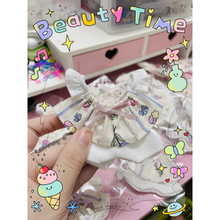 [ Quần áo búp bê 🌸 ] bộ trễ vai búp bê 5in gái , búp bê 12cm