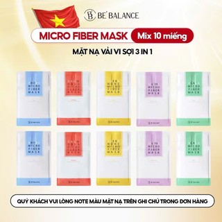    Lẻ 1 miếng  MICRO FIBER MASK Be’balance 