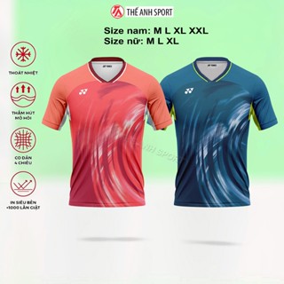  Quần áo cầu lông áo Yonex nam nữ tuyển Nhật tham dự giải đấu chuyên nghiệp  527  