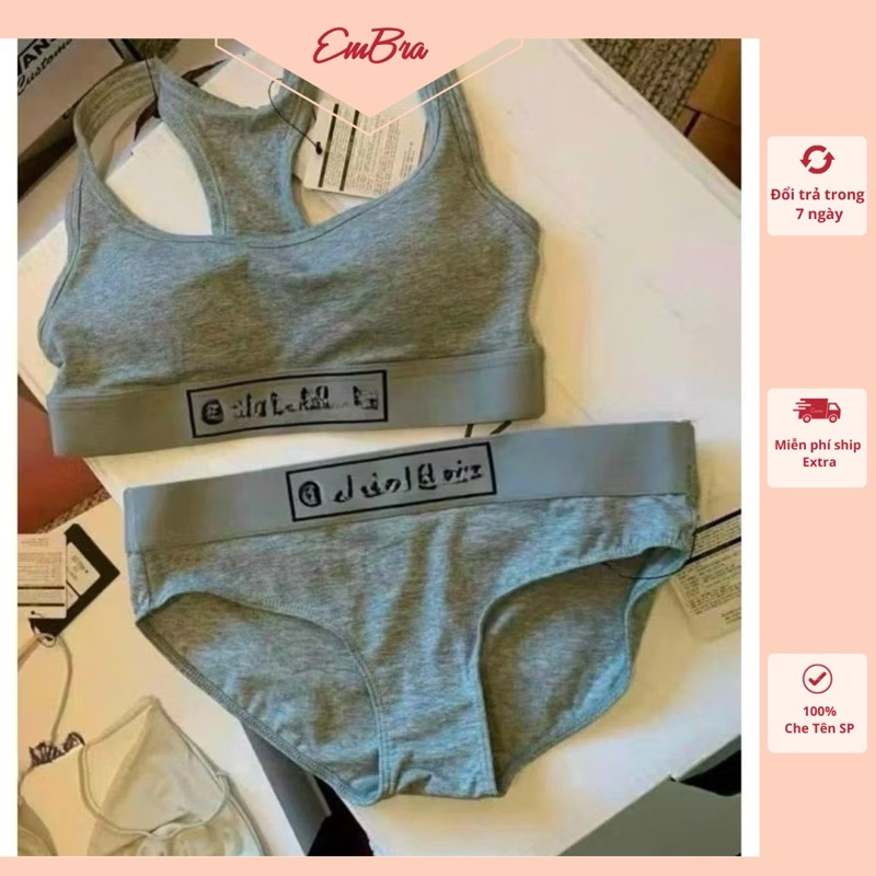 SET BỘ ĐỒ LÓT NỮ CENLIN CỔ VUÔNG JENNIE HOA HẬU - DJ MiE BIKINI CAO CẤP SEXY