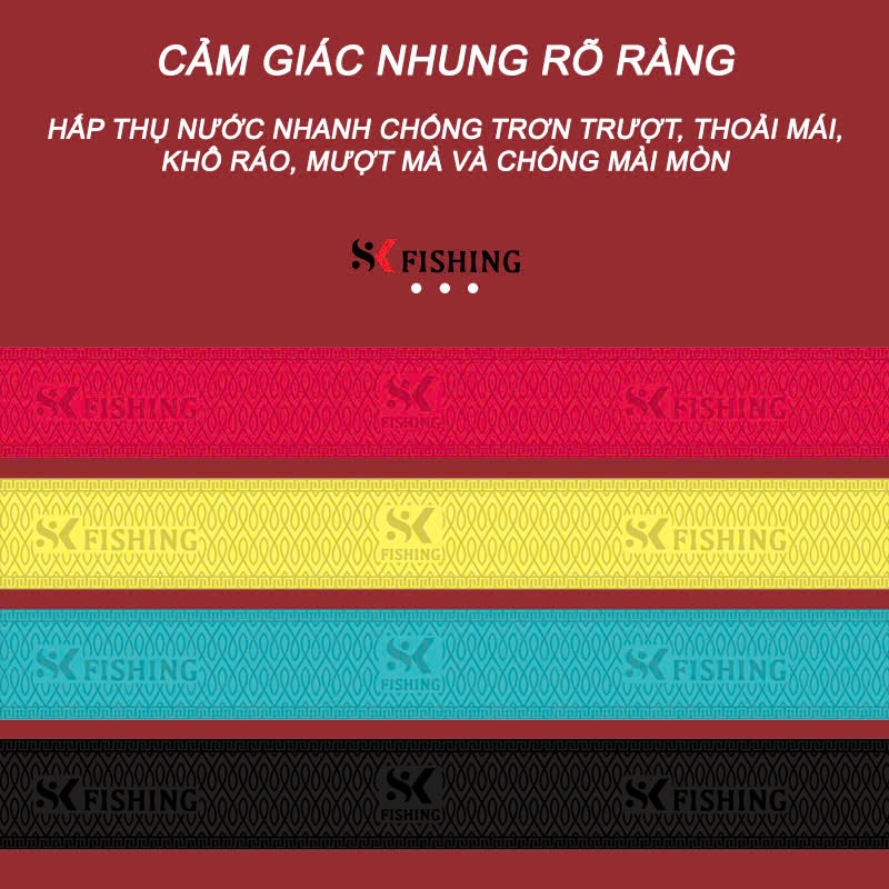 Quấn Cán Cần SK FISHING, Quấn Cán Cần Câu Đài, Quấn Vợt Cầu Lông, Xe Đạp Cao Cấp