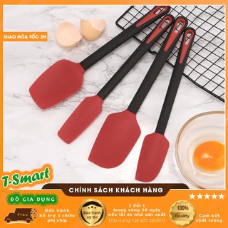  Bộ Dụng Cụ Phới Trộn  Vét  Múc Bột Silicon Chịu Nhiệt Làm Bánh Kem Tiện Dụng Đa Năng & An Toàn 