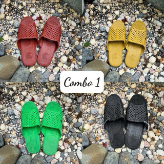 COMBO 4 đôi dép TỔ ONG đủ màu được lựa size. Dép chống trơn trợt. Dép đi trong nhà. siêu nhẹ và êm
