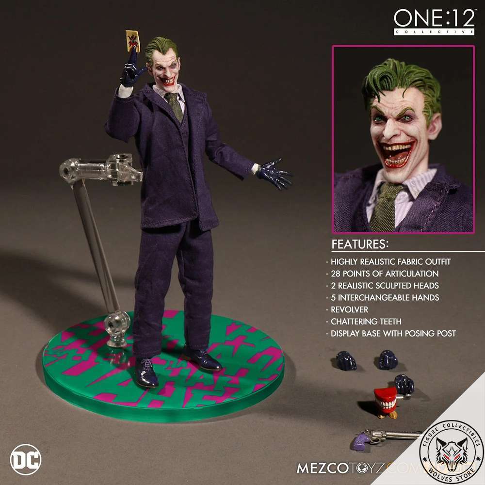 [Nhận order báo giá] Mô hình chính hãng Mezco: Joker PX