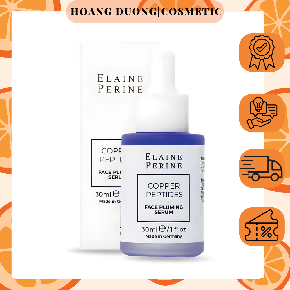(Công ty) Tinh chất Elaine Perine Copper Peptides Face Plumping Serum giúp nâng cơ, cải thiện độ đàn