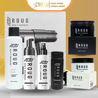 Sáp Vuốt Tóc ROUG, Gôm Xịt Tóc, Bọt tạo kiểu tóc, Xịt tạo phồng tóc phân phối sản phẩm chính hãng