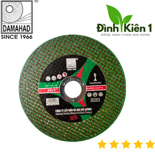 ( CHÍNH HÃNG ) COMBO 25 VIÊN ĐÁ CẮT SẮT HẢI DƯƠNG XANH MỎNG 1T ( 100mm ) ( 107 * 1,2 * 16 ).