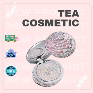   SẴN HOẢ TỐC  PHẤN PHỦ NÉN KIỀM DẦU VỎ SÒ BST SHELL JEWEL FLOWER KNOWS 