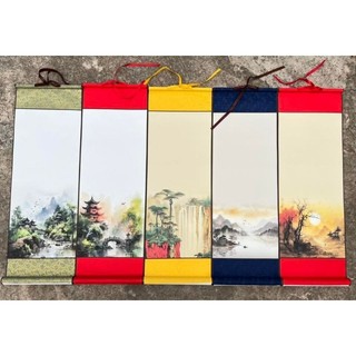 Biểu lụa viết thư pháp kích thước 27*80
