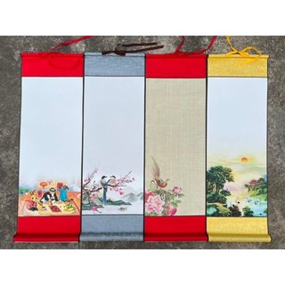 Giấy biểu lụa viết thư pháp kích thước 27*80