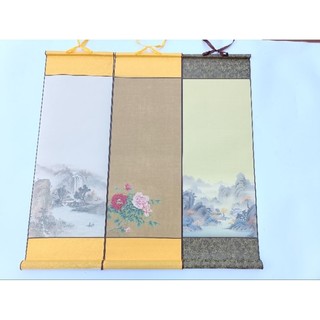 Biểu lụa viết thư pháp kích thước 27*80