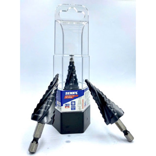  Mũi khoan tháp Senka 4-22 chuyên inox thép 20B22E4  4 rãnh thoát phôi khoan nhanh chóng  