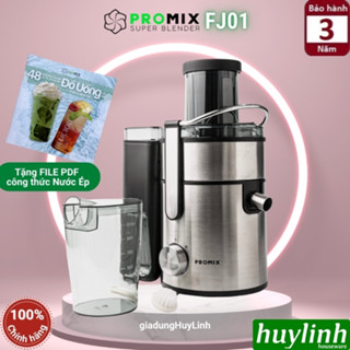 Máy ép trái cây nhanh Promix FJ-01 [Promix FJ01] - 1000W - Bảo hành 3 năm - Máy ép hoa quả [Promix FJ04 - FJ08]