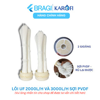  Lõi UF sợi PVDF siêu lọc Thay thế cho các máy lọc UF inox 2000L và 3000L Có Thể Rửa dùng lại 
