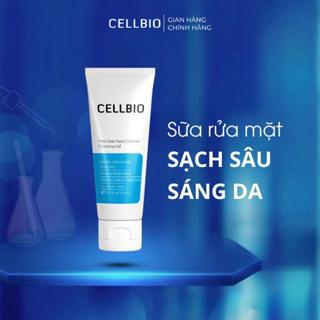 Sữa rửa mặt CELLBIO 100ml: Sạch bụi bẩn, hỗ trợ giảm, mờ thâm nám, dưỡng sáng trắng. Chai lớn hơn, tiết kiệm hơn