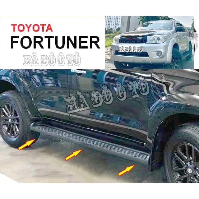 Bậc Lên Xuống Fortuner 2006 2007 2008 2009 2010 2011 ( Chân Bát Zin ) - Bệ Bước Chân Toyota Fortuner