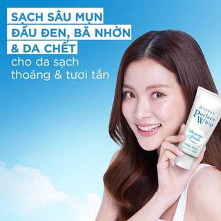 Sữa rửa mặt Senka Perfect white clay