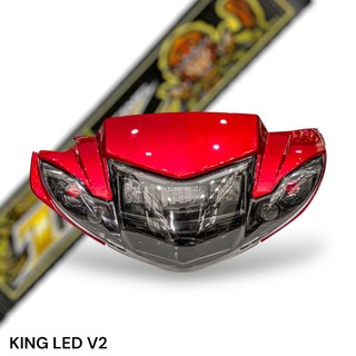 Choá Đèn 2 Tầng Sirius Hello 50/110cc KING LED [Tặng Demi Led + Pat kẹp]