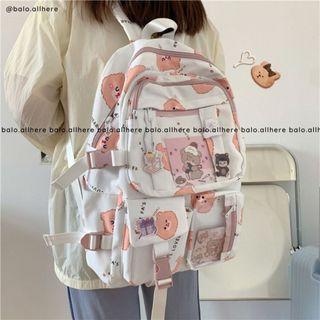 [SẴN ĐEN] Balo Đi Học/ Balo Ulzzang BL261
