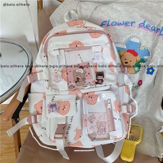 [SẴN ĐEN] Balo Đi Học/ Balo Ulzzang BL261