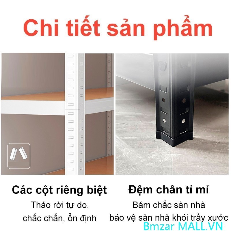 BMZAR Kệ Gỗ Đa Năng 3/4/5 Tầng Lắp Ráp Chịu Lực Tốt Tiết Kiệm Không Gian Phù Hợp Mọi Nơi | BigBuy360 - bigbuy360.vn