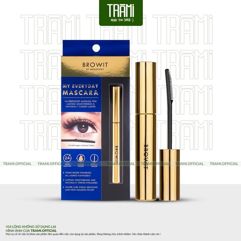 [CHÍNH HÃNG] Mascara Browit By Nongchat My Everyday (Lọ 5,5gr)