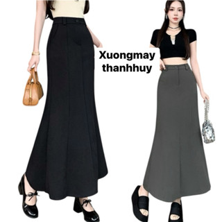 Chân Váy Đuôi Cá Dáng Dài Form Ôm Xòe Tôn Dáng Cho Nữ Chất Liệu Tuyết Mưa-26