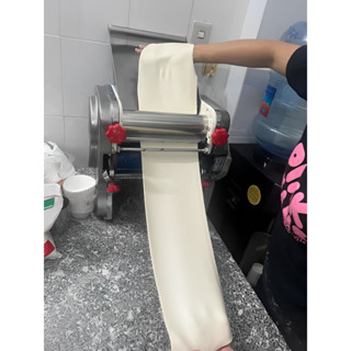 Máy cán bột cắt bột tự động làm sợi mì tươi,bánh canh,làm bánh bao