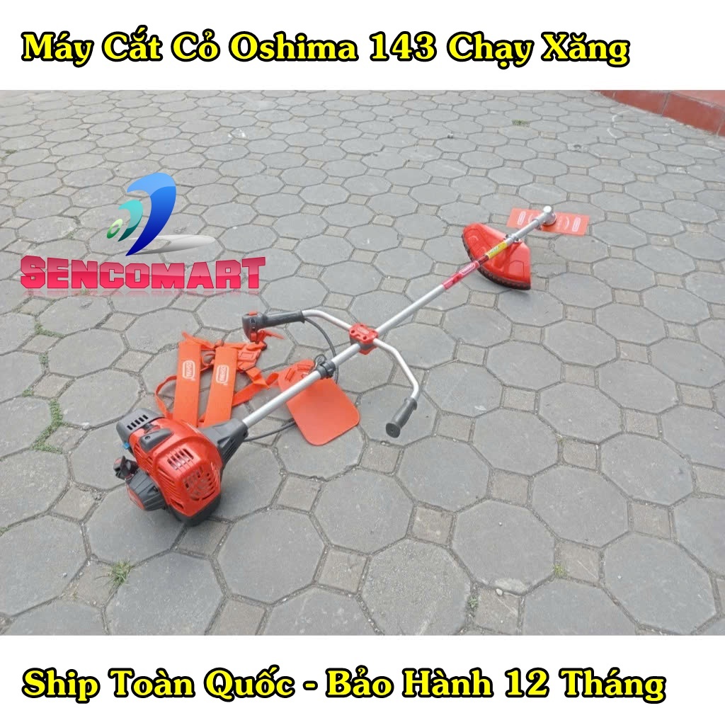 Máy Cắt Cỏ Oshima 143 Chạy Xăng Chính Hãng