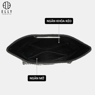 Túi Xách Nữ ELLY EL295 Đeo Vai Đeo Chéo Da Tổng Hợp Cao Cấp Thanh Lịch Hiện Đại