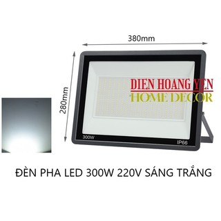 ĐÈN PHA LED 300W BẢO HÀNH 1 NĂM chịu được mưa gió