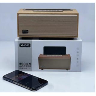 Loa Bluetooth Võ Gỗ XM 520, XM 505 Âm Thanh Cực Đỉnh Thiết Kế Sang Trọng Bass Siêu Trầm