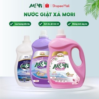  Nước Giặt Lưu Hương Mori Can 4,75kg  nước giặt can 4,75L hương nước hoa đậm đặc tiết kiệm MR003 
