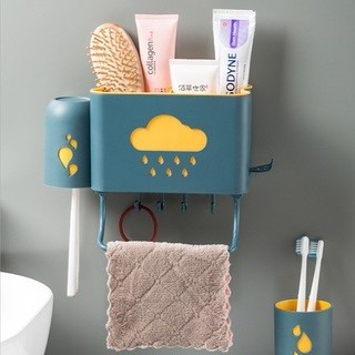 Kệ Đựng Đũa Thìa Nhà Bếp Hình Đám Mây Mưa Tiện Ích