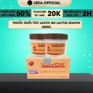  Thuốc duỗi tóc Lavox QH Lactus season phá mái bò liếm nam nữ thuốc ép side nam 280ml 