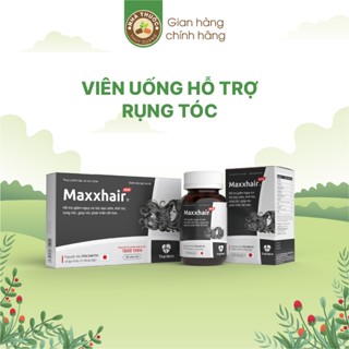 Viên Uống Maxxhair Thái Minh - Hỗ Trợ Ngăn Ngừa Rụng Tóc Hói Đầu - Hộp 30 Viên/ Lọ 30 viên