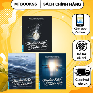 Sách - Combo Muôn Kiếp Nhân Sinh Tập 1 & 2 & 3 (Nguyên Phong) - khổ nhỏ bìa mềm