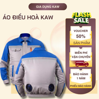 Áo Điều Hòa Quạt Gió KAW Chưa bao gồm phụ kiện, Thiết Kế Công Nghệ Nhật Bản, Thoáng mát, An Toàn