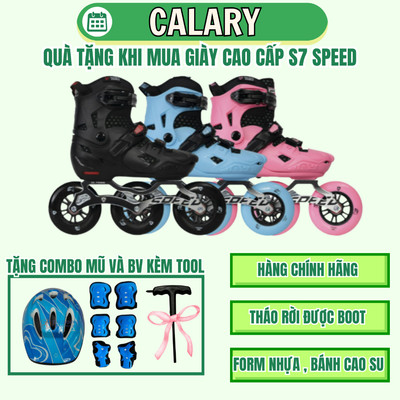 [Tặng  Full Phụ Kiện]Giày Trượt Patin [Centosy] Flying Eagle S7 Speed- Bánh Cao Su Chất Lượng, Form Nhựa Khung Chắc Chắn
