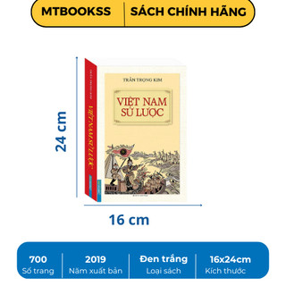 Sách - Việt Nam Sử Lược (bìa mềm)