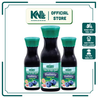 Sinh Tố Việt Quất Golden Farm – Chai 1L & 500ml – Dạng Lỏng Tiện Lợi – Pha Chế Đồ Uống, Trà Sữa, Đá Xay