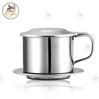  Phin pha cà phê inox cao cấp đủ size Phin pha cafe với Ly thủy tinh Phễu pha cà phê nhỏ giọt 