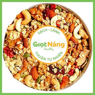 Granola Hạt Premium Ngũ Cốc Dinh Dưỡng Ăn Sáng từ Giọt Nắng