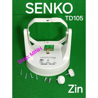 Chân đế quạt Senko TD105 zin theo máy – thân chân đế kèm ốc chuồn ốc khung quạt trần đảo Senko TD105
