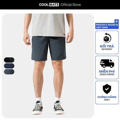 [MUA 2 GIẢM 5%]Quần thể thao nam Daily Short có khoá kéo năng động Coolmate