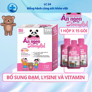  Siro đạm thủy phân Stomykid giúp bé ăn ngon tiêu hóa tốt  tăng cân tăng đề kháng ngủ sâu mỗi ngày 