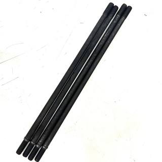 Đũa đầu / bu lông 7mm thép tôi đen siêu cứng thớt 6 ly 12 ly dùng lòng dài 78 mm Wave Dream Si50 Ex50 SYM (Bộ 4 Cây)