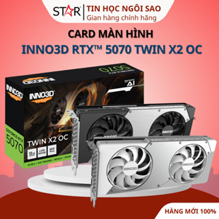 Card Màn Hình INNO3D RTXTM 5070 TWIN X2 / RTXTM 5070 TWIN X2 OC - Bảo hành 36 tháng