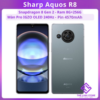 Điện thoại Sharp Aquos R8 - Snapdragon 8 Gen 2 Màn Pro IGZO OLED 240Hz