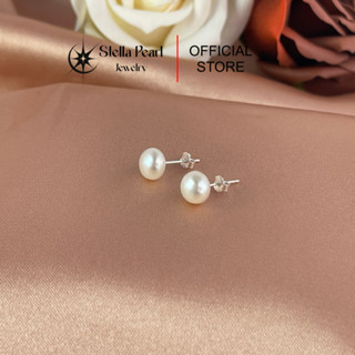 Bông tai ngọc trai chuôi bạc S925 nụ nhỏ xinh ngọc trai nuôi nước ngọt tự nhiên - E25335-3